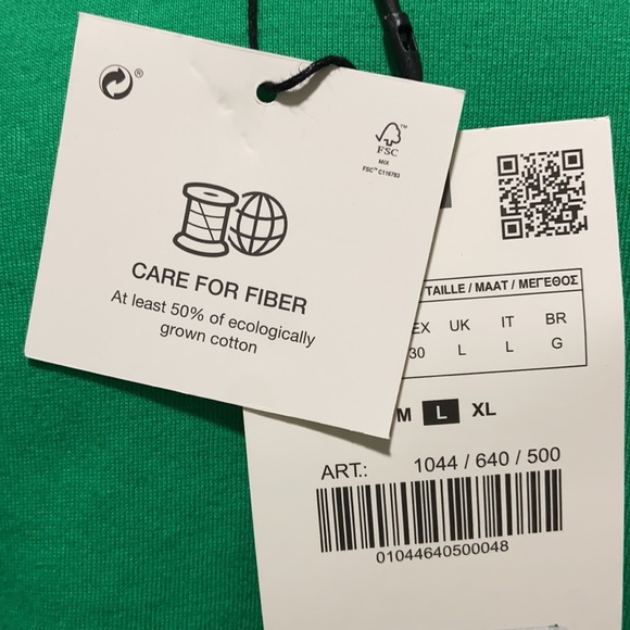 Zara Tops Zara Join Life Emerald Green Ruffle Sleeve Top Poshmark